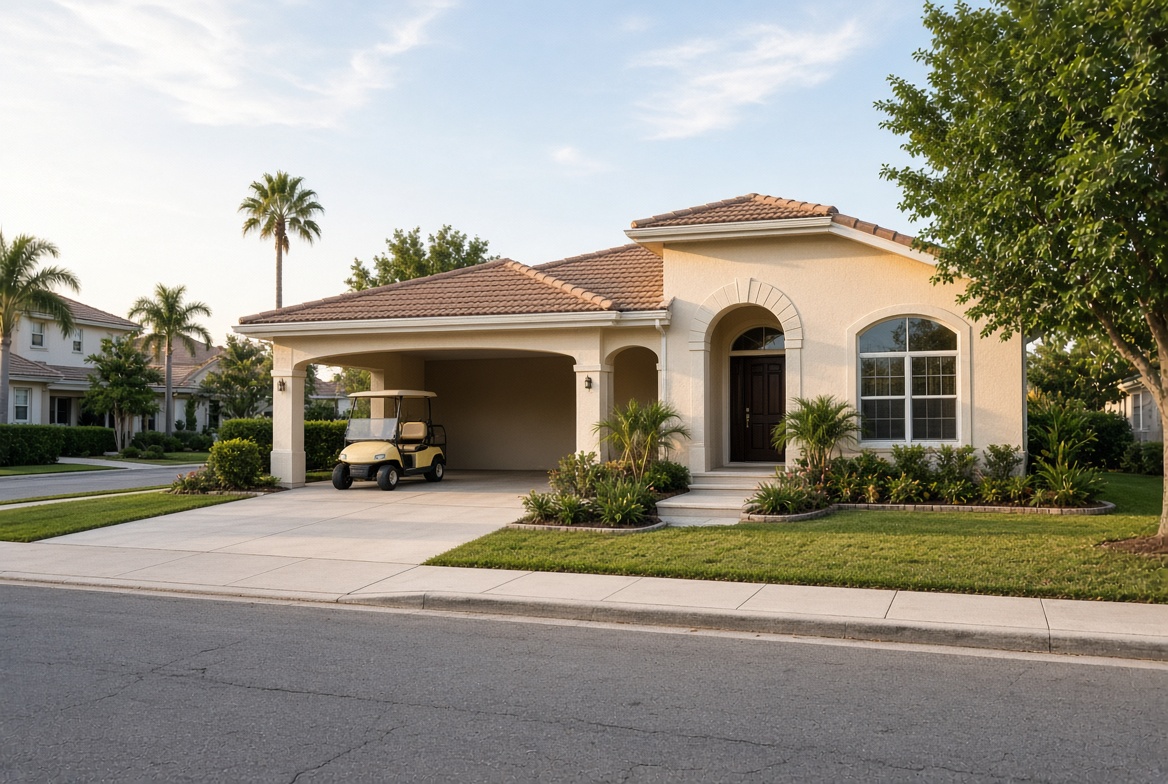 Residential villa in Belvedere in The Villages Florida