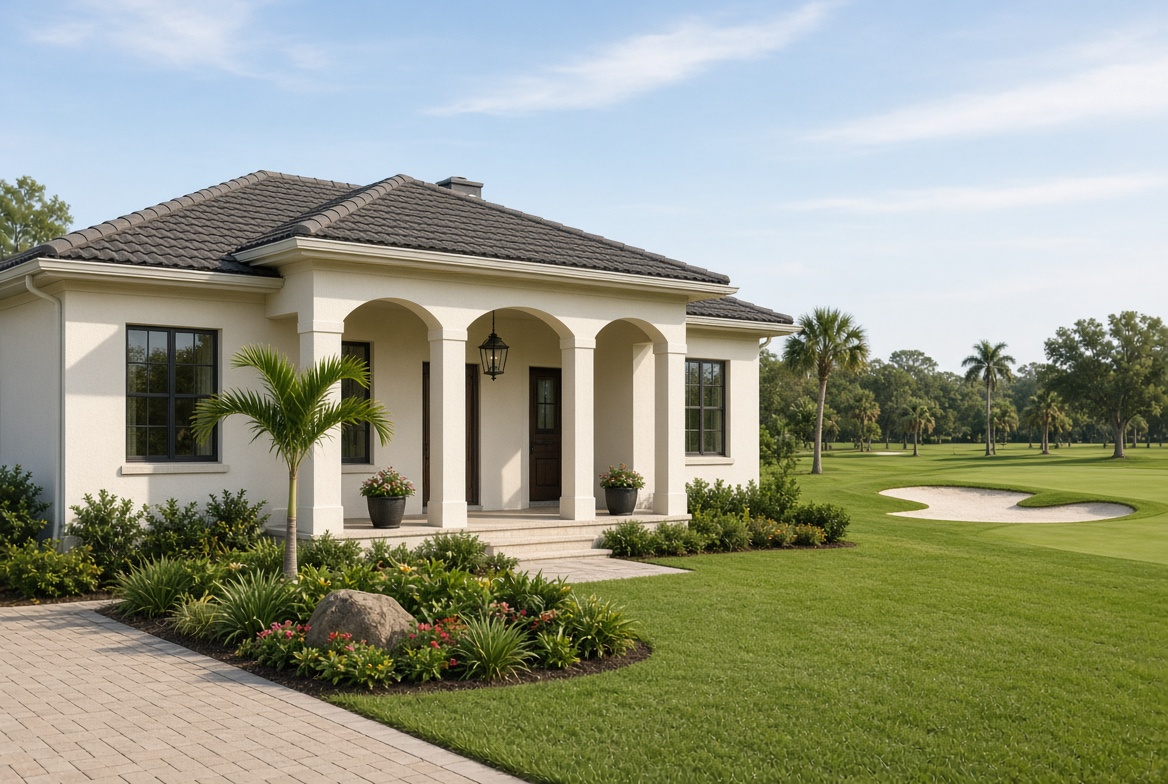 Villa near golf in Duval in The Villages Florida