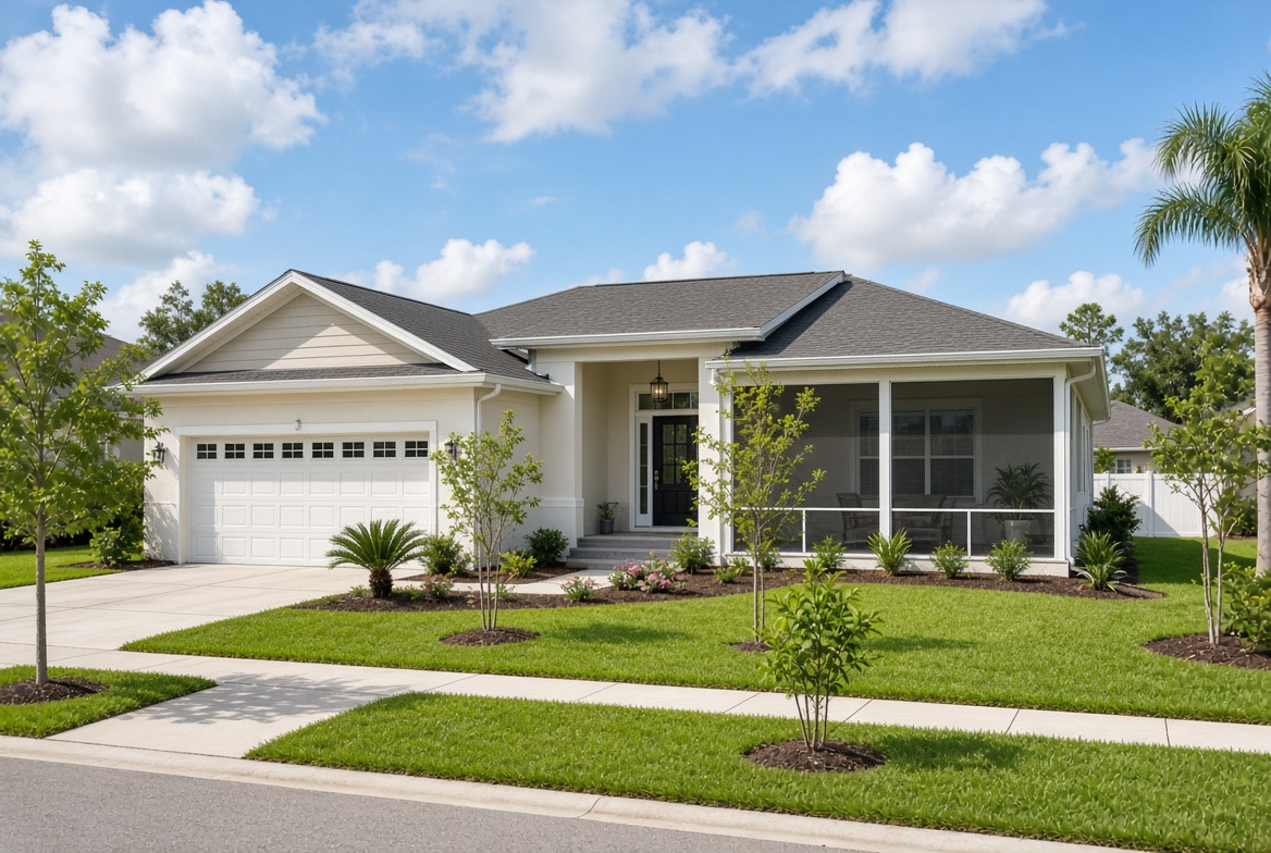 New villa in Newell near Eastport in The Villages